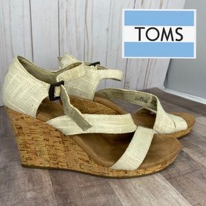 CWomen’s Tom Wedges - Size: W6.5